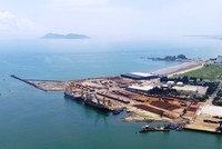 Một góc khu vực cảng Cửa Lò, tỉnh Nghệ An. Ảnh minh hoạ