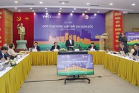 Toàn cảnh hội thảo do Liên đoàn Thương mại và Công nghiệp Việt Nam tổ chức