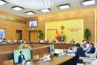 Phiên thảo luận chiều 17/3 của Uỷ ban Thường vụ Quốc hội.