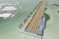 Phối cảnh thiết kế Cảng trung chuyển quốc tế tại Cần Giờ