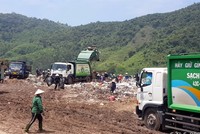 Áp lực xử lý rác thải đô thị trên địa bàn thành phố Đà Nẵng ngày càng lớn.