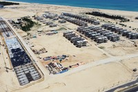 Một dự án khu đô thị đang được triển khai trong Khu kinh tế Nhơn Hội. Ảnh minh họa.