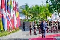 Thủ tướng Phạm Minh Chính tham dự Hội nghị Cấp cao ASEAN lần thứ 42 - Ảnh: VGP/Nhật Bắc