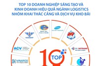 Công bố Top 10 Doanh nghiệp Sáng tạo và Kinh doanh hiệu quả Việt Nam 2023 ngành logistics
