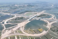 Nút giao Hạ Long Xanh là nút giao có quy mô lớn thứ hai sau nút giao Đầm Nhà Mạc.