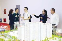 Các dự án của chủ đầu tư có uy tín vẫn được nhiều khách hàng tìm mua. Ảnh: Hải Phong