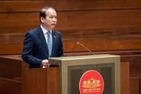 Chủ nhiệm Ủy ban Pháp luật Hoàng Thanh Tùng.