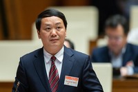 Bộ trưởng, Chủ nhiệm Ủy ban Dân tộc Hầu A Lềnh sẽ trả lời chất vấn trong phiên làm việc chiều 6/6 của Quốc hội.