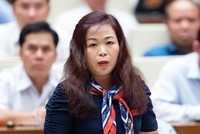 Đại biểu Vũ Thị Lưu Mai, đoàn Hà Nội chất vấn Bộ trưởng, Chủ nhiệm Ủy ban Dân tộc chiều ngày 6/6