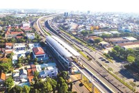 TP.HCM đang được đề xuất áp dụng thí điểm mô hình phát triển đô thị theo định hướng phát triển giao thông (TOD). Ảnh: ST