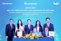 Tháng 11/2022, Sacombank đã ký kết hợp tác với liên danh Temenos - HiPT triển khai nền tảng ngân hàng hợp kênh (Omnichannel)