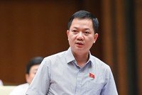 Đại biểu Trịnh Xuân An phát biểu chiều 10/6.