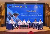 Tiêu thụ vật liệu xây dựng "ế ẩm"vì cầu yếu, thị trường bất động sản đóng băng.