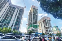 Từ đầu năm đến nay, các dự án bất động sản rất khó tiêu thụ sản phẩm. Ảnh: Lê Toàn