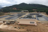 Tại Khu chôn lấp chất thải rắn Long Mỹ, tỉnh Bình Định đã xây dựng Nhà máy xử lý nước thải ở Long Mỹ.
