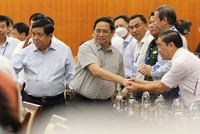 Thủ tướng Phạm Minh Chính chủ trì Hội nghị Hội đồng điều phối vùng Đông Nam bộ. Ảnh: Thành Nhân