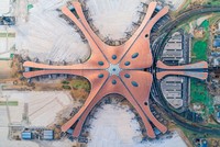 Toàn cảnh sân bay Đại Hưng.