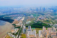Khu đô thị mới Thủ Thiêm. Ảnh: Lê Toàn 