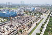 Tại thị trường Hà Nội, khu vực phía Đông dẫn đầu cả về nguồn cung lẫn thanh khoản thời gian qua. Ảnh: Dũng Minh 