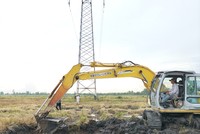 Lo gỡ vướng mặt bằng cho Dự án đường dây 220 kV Rạch Giá 2 - Kiên Bình