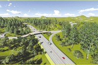 Theo quy hoạch, tuyến đường bộ cao tốc Gia Nghĩa - Chơn Thành có quy mô 6 làn xe hoàn chỉnh 