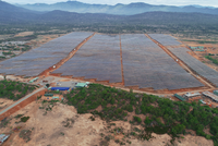 Dự án điện mặt trời SP Infra1 tại NInh Thuận. Ảnh St