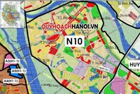 Sơ đồ quy hoạch phân khu N10