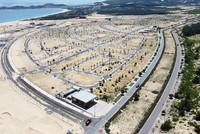 Một phân khu dự án của Công ty cổ phần phát triển bất động sản Phát Đạt tại Khu kinh tế Nhơn Hội. 