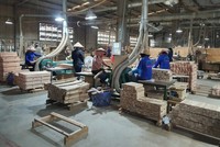 Doanh nghiệp sản xuất gỗ tại Bình Định từng phản ánh gặp nhiều khó khăn về công tác phòng cháy chữa cháy. Ảnh: T T.