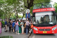 TP. Hà Nội sẽ phát miễn phí gần 1.600 vé trải nghiệm dịch vụ xe buýt 2 tầng miễn phí, dịp Lễ 2/9.