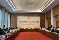 Phiên họp toàn thể của Ủy ban Tư pháp thẩm tra các báo cáo về công tác tư pháp, báo cáo phòng chống tham nhũng năm 2023.