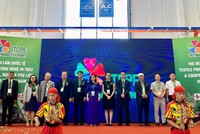 Khai mạc Triển lãm quốc tế thiết bị, công nghệ in thêu, sản phẩm và nguyên phụ liệu Dệt may tại Việt Nam - ITCPE - VietNam Texprint 2023.