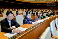 Quốc hội khóa XIV bấm nút thông qua Nghj quyết 56, yêu cầu giảm số lượng lãnh đạo cấp phó.