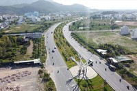 Dự án đầu tư trục đường Vành đai 3 kết nối đường Võ Nguyên Giáp (ảnh) và Đại lộ Nguyễn Tất Thành (tỉnh Khánh Hòa). Ảnh: H.L