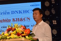 Ông Trần Xuân Đích, Phó Cục trưởng Cục Phát triển thị trường và Doanh nghiệp KH-CN, Bộ KH&CN.