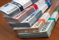 Đồng euro. AFP/TTXVN