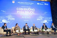 Một phiên thảo luận của Hội nghị Logistics 2023. Ảnh: Lê Toàn 