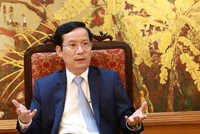 Ông Phạm Tấn Công, Chủ tịch Liên đoàn Thương mại và Công nghiệp Việt Nam (VCCI) 