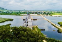 Dự án Đập dâng hạ lưu sông Trà Khúc có vốn đầu tư gần 1.500 tỷ đồng.