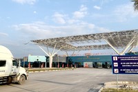 Cửa khẩu quốc tế Móng Cái (Khu vực cầu Bắc Luân II) phía Việt Nam đã chuẩn bị sẵn sàng cho việc đón nhận xe tự lái từ nước bạn sang. Ảnh: Nguyễn Văn Quân