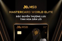 Thẻ tín dụng cao cấp Mastercard World Elite cùng khách hàng thượng lưu khai phóng thành tựu