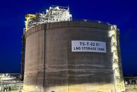 Kho cảng LNG Thị Vải tại tỉnh Bà Rịa - Vũng Tàu