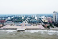 Thị xã Cửa Lò, một trong những khu vực thuộc Hành lang kinh tế ven biển phía Đông của tỉnh Nghệ An.