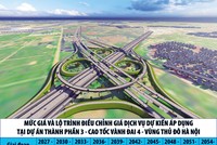 Dự án Vành đai 4 - Vùng Thủ đô Hà Nội: Rõ hơn mức giá và lộ trình tăng giá dịch vụ