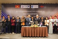 Lễ ký kết bản ghi nhớ thỏa thuận hợp tác về đào tạo eSports tại Việt Nam giữa UTM và Pearson UK.