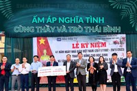 Ấp ám nghĩa tình cùng thầy và trò Thái Bình