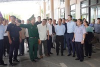 Khảo sát, làm việc cấp Trưởng đoàn đại biểu biên giới Việt Nam - Lào về mô hình “Một cửa, một lần dừng” tại cửa khẩu quốc tế Lao Bảo - Đen Sa Vẳn vào tháng 11/2023