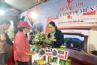Hơn 200 sản phẩm đặc trưng tỉnh Quảng Trị được giới thiệu đến người dân Thủ đô