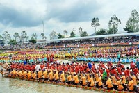 Sôi nổi, hấp dẫn tại Giải đua ghe Ngo Sóc Trăng năm 2023