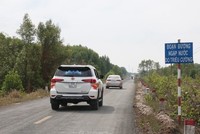 Một đoạn đường Hồ Chí Minh, đoạn Năm Căn - Đất Mũi.